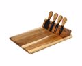Cryspo Trio Set 5 Temaxion Plato Serbirismatos Turion 33x24cm 'Acacia' 0100230